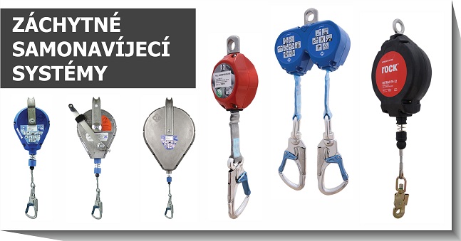 Záchytné samonavíjecí systémy Kaya Safety